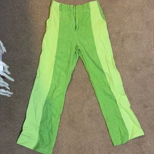 Lime Green Pants
